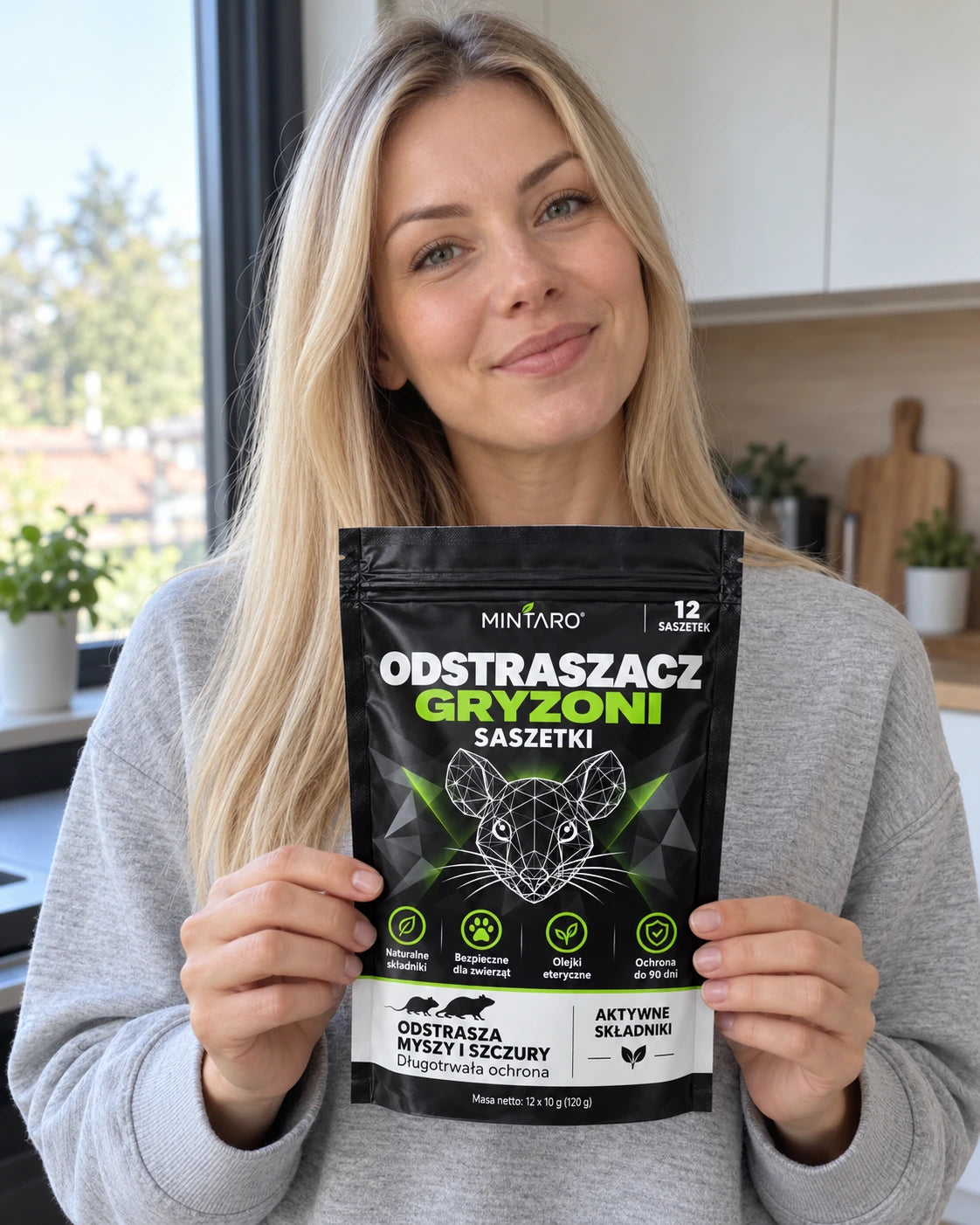 Mintaro - Naturalne saszetki na odstraszanie myszy