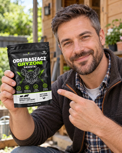 Mintaro - Naturalne saszetki na odstraszanie myszy